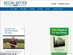 Sites similar to beginbettergolf.com