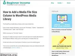 Sites similar to beginnerincome.com