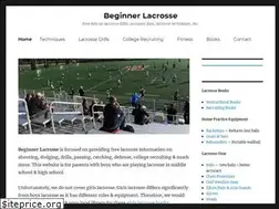 Sites similar to beginnerlacrosse.com
