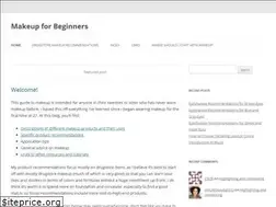 Sites similar to beginnersmakeup.wordpress.com