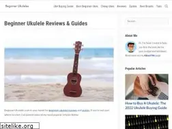 Sites similar to beginnerukuleles.com