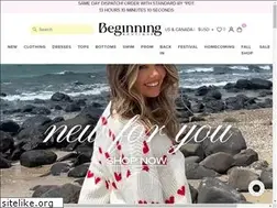 Sites similar to beginningbotique.com