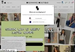 Sites similar to beginningboutique.com.au