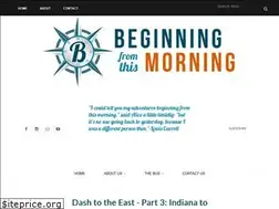 Sites similar to beginningfromthismorning.com