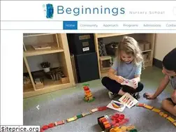 Sites similar to beginningsnursery.org