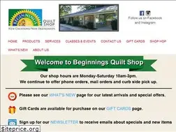 Sites similar to beginningsquiltshop.com
