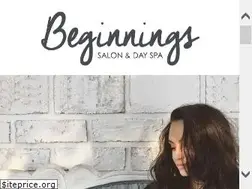Sites similar to beginningssalonandspa.com