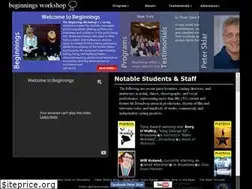 Sites similar to beginningsworkshop.com