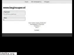 Sites similar to beginsuper.nl