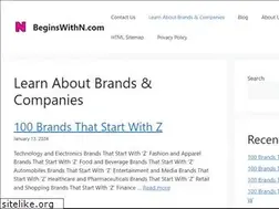 Sites similar to beginswithn.com