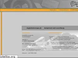 Sites similar to begleitfahrzeuge.de