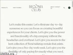 Sites similar to begoniaclub.com