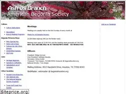 Sites similar to begoniahouston.org