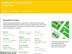 Sites similar to begraafplaatsenonline.nl