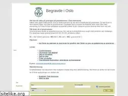 Sites similar to begravdeioslo.no