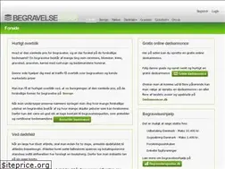 Sites similar to begravelsepriser.dk