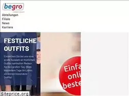 Sites similar to begro-mode.de