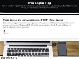 Sites similar to begtin.tech