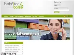 Sites similar to behaelterboerse.de
