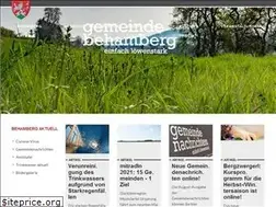 Sites similar to behamberg.gv.at
