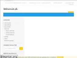 Sites similar to behanie.sk