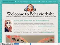 Sites similar to behaviorbabe.com