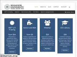 Sites similar to behavioruniversity.com