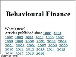 Sites similar to behaviouralfinance.net