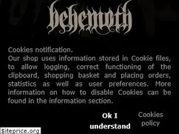 Sites similar to behemoth-store.com