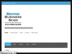 Sites similar to behind-business-scam.asia