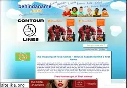 Sites similar to behindaname.com