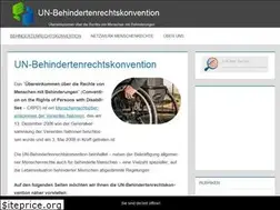 Sites similar to behindertenrechtskonvention.info