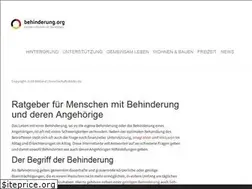 Sites similar to behinderung.org
