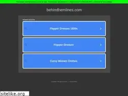 Sites similar to behindhemlines.com