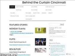 Sites similar to behindthecurtaincincy.com