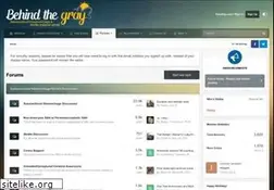 Sites similar to behindthegray.net
