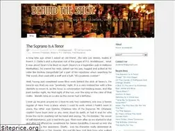 Sites similar to behindthestick.wordpress.com