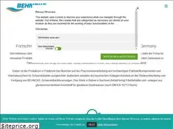 Sites similar to behncke.com