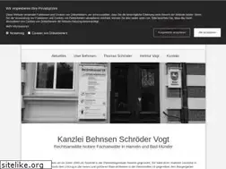 Sites similar to behnsen-schroeder-vogt.de