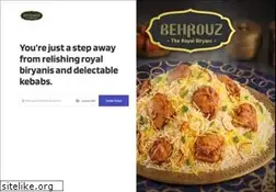 Sites similar to behrouzbiryani.com