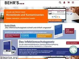 Sites similar to behrs.de