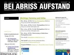 Sites similar to bei-abriss-aufstand.de