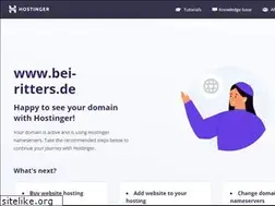 Sites similar to bei-ritters.de