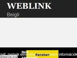 Sites similar to beigli.weblink.hu