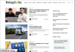 Sites similar to beinggeeks.com