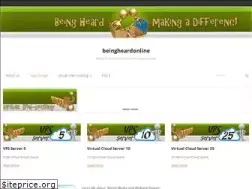 Sites similar to beingheardonline.com
