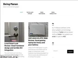 Sites similar to beingmanan.com