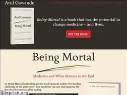 Sites similar to beingmortal.net