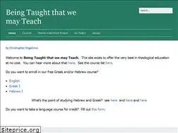 Sites similar to beingtaught.org