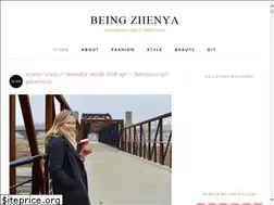 Sites similar to beingzhenya.com